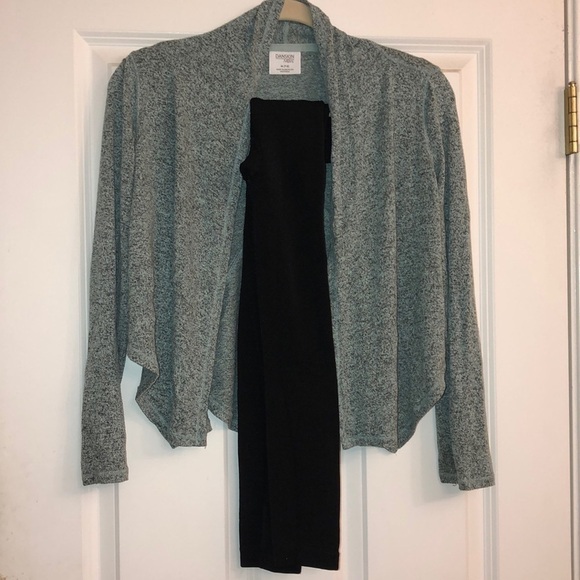 Danskin NOW warm up‎ wrap and fleece lined tights - Picture 3 of 5